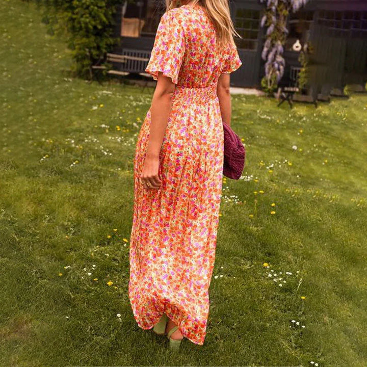 Elsie - Classic V-Neck Dress 2