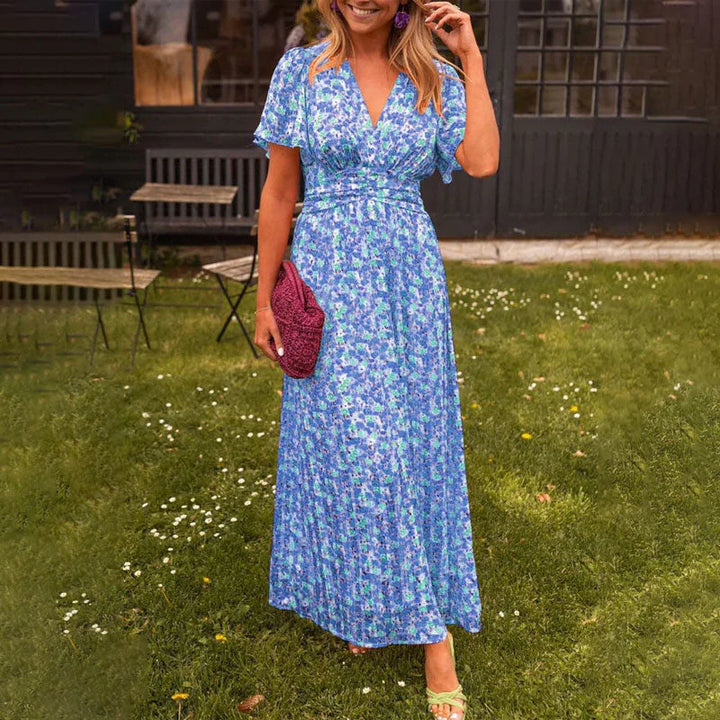 Elsie - Classic V-Neck Dress 2
